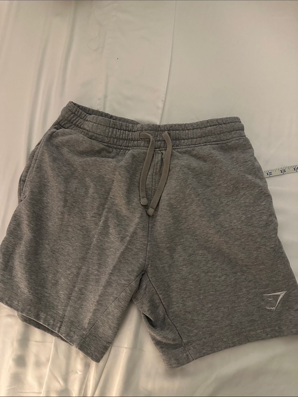 Gymshark Gray Drawstring Athletic Shorts